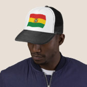 Boliviaanse Vlag Hoed Trucker Pet (In situ)