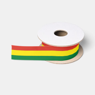 Boliviaanse vlag lint, Bolivia mode /sport Satijnen Lint