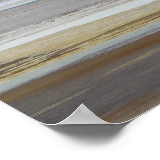 Bolivian Lagoon with Flamingos - Photograph Poster (Hoek)