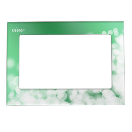 bolle groene textuur magnetisch lijstje