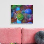 bollen canvas afdruk (Insitu (Woonkamer))