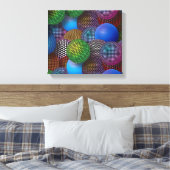 bollen canvas afdruk (Insitu (Slaapkamer))
