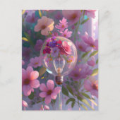 Bollen in bloemen, Postcrossing Briefkaart (Voorkant)