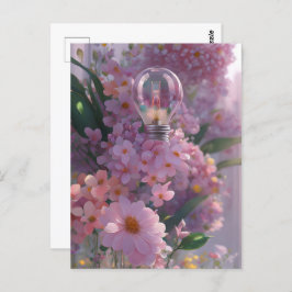 Bollen in bloemen, Postcrossing Briefkaart