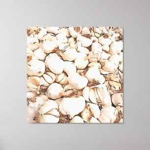 bollen van acrylvezels canvas afdruk