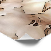 bollen van acrylvezels perfect poster (Hoek)