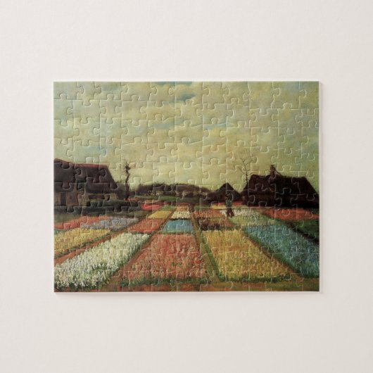 Bollenvelden door Vincent van Gogh Legpuzzel (Horizontaal)