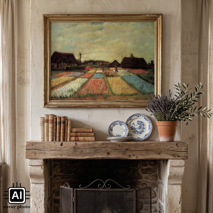 Bollenvelden door Vincent van Gogh Poster