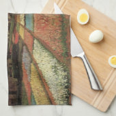 Bollenvelden door Vincent van Gogh Theedoek (Quarter Fold)