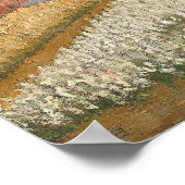Bollenvelden – Van Gogh Bloemenlandschap Poster (Hoek)