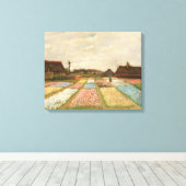 bollenvelden | Vincent van Gogh Canvas Afdruk (Insitu (Houten vloer))