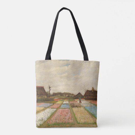bollenvelden | Vincent van Gogh Tote Bag (Achterkant)