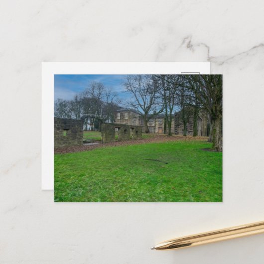 Bolling Hall, Bradford Briefkaart (Voorkant / Achterkant in situ)