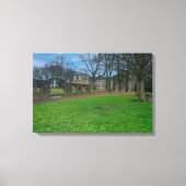 Bolling Hall, Bradford Canvas Afdruk (Voorkant)