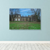 Bolling Hall, Bradford Canvas Afdruk (Insitu (Houten vloer))
