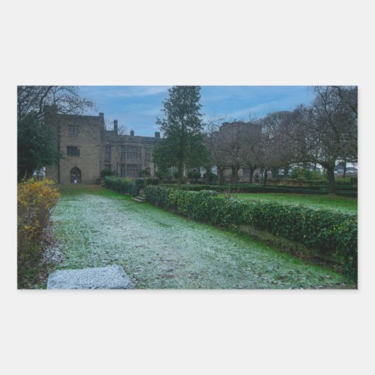 Bolling Hall, Bradford Rechthoekige Sticker (Voorkant)