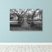 Bolling Hall Grounds, Bradford Canvas Afdruk (Insitu (Houten vloer))