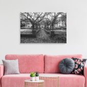 Bolling Hall Grounds, Bradford Canvas Afdruk (Insitu (Woonkamer))