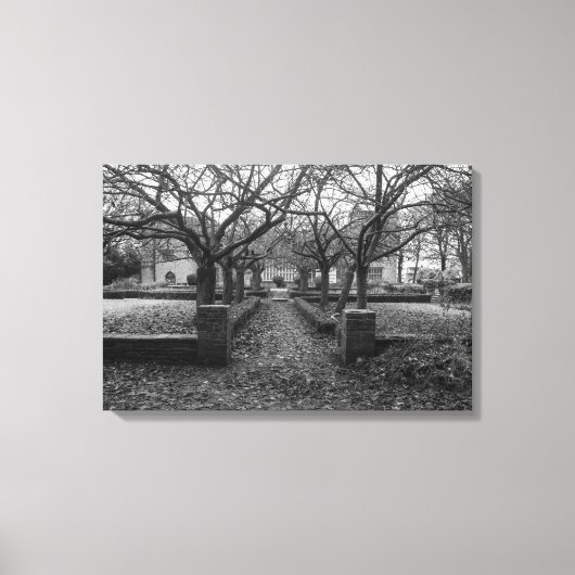 Bolling Hall Grounds, Bradford Canvas Afdruk (Voorkant)