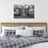 Bolling Hall Grounds, Bradford Canvas Afdruk (Insitu (Slaapkamer))