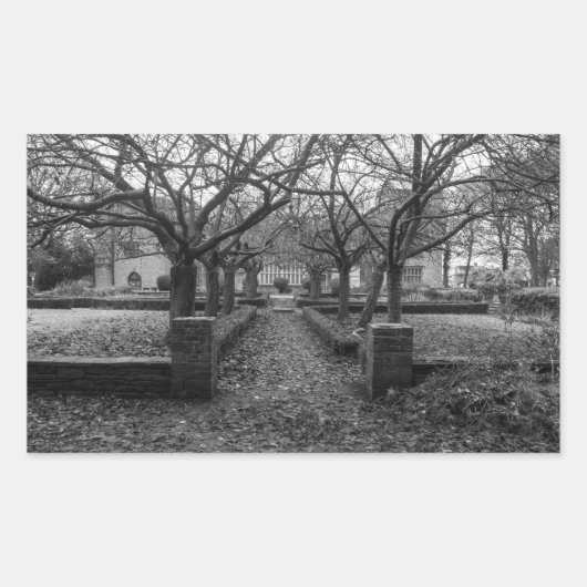 Bolling Hall Grounds, Bradford Rechthoekige Sticker (Voorkant)
