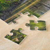 Bollinger Mill en Burfordville Covered Bridge Legpuzzel (Zijkant)