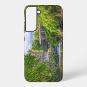 Bollinger Mill en Burfordville Covered Bridge Samsung Galaxy Hoesje (Achterkant)