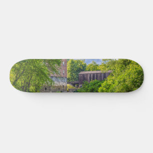 Bollinger-molen en Burfordville overdekte brug Persoonlijk Skateboard