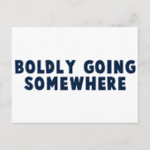 Bolly gaat ergens heen briefkaart (Voorkant)