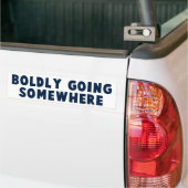 Bolly gaat ergens heen bumpersticker (Op Truck)