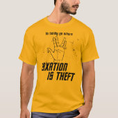 Bolly Go waar de Belasting Theft T-Shirt is (Voorkant)