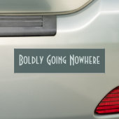 Bolly Going Nowhere Sticker (Op auto)