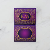 Bollywood Arabian Nights Dankkaart Bedankkaart (Binnen)