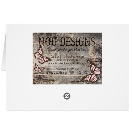 Bollywood Arabian Nights Thank You Note Card (Achterkant Horizontaal)