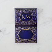 Bollywood Arabian Nights Thank You Note Card Bedankkaart (Binnen)