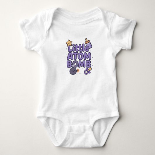 Bollywood Baby Gift, Funny Desi Baby shower Romper (Voorkant)