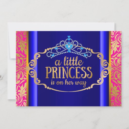 bollywood-Baby shower Kaart (Voorkant)