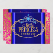 bollywood-Baby shower Kaart (Voorkant / Achterkant)