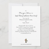 Bollywood Bachelorette Kaart (Achterkant)