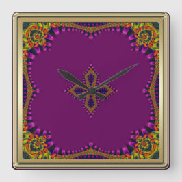 Bollywood Bohemian Magic Wall klok