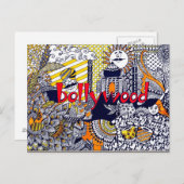 Bollywood briefkaart (Voorkant / Achterkant)