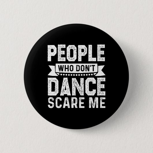 Bollywood dansen Quote Ronde Button 5,7 Cm (Voorkant)