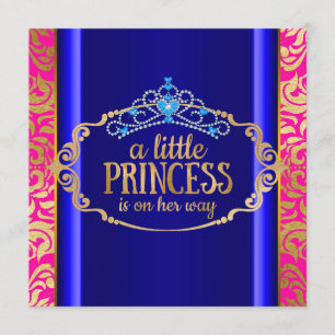 Bollywood Indiase Prinses Baby Shower Kaart