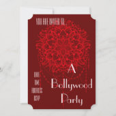 Bollywood Indische jurk Kaart (Voorkant)