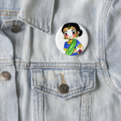 Bollywood - Loli Ronde Button 5,7 Cm (In situ)