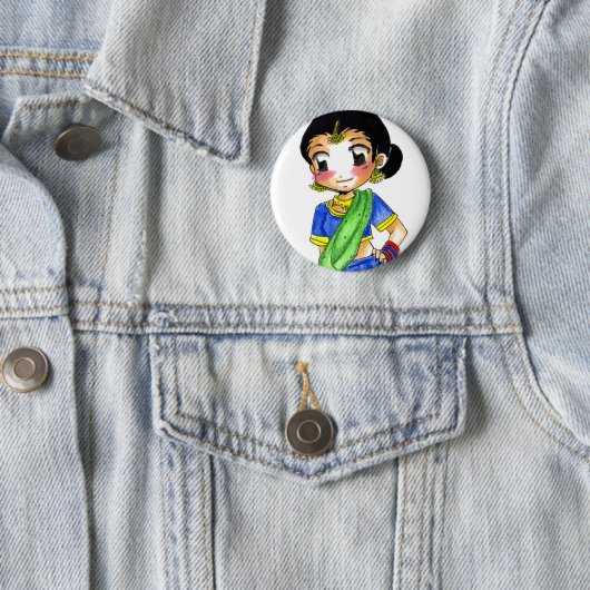 Bollywood - Loli Ronde Button 5,7 Cm (In situ)
