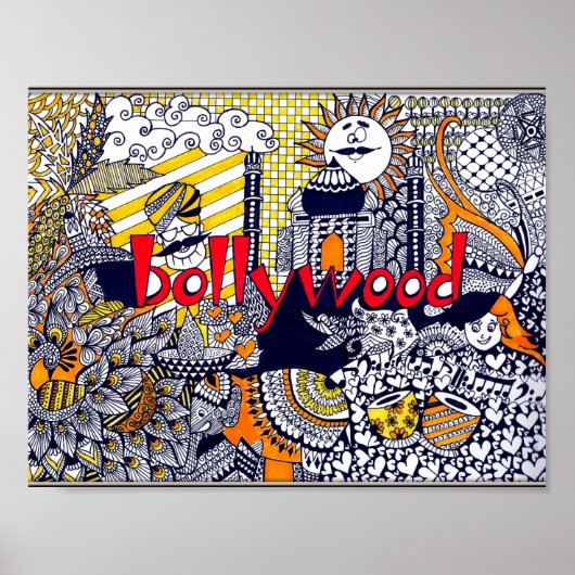 Bollywood Poster (Voorkant)