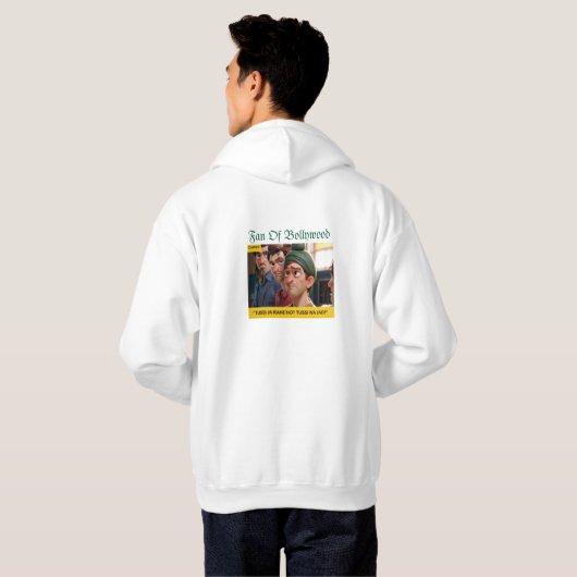 Bollywood Stijl Hoodie (Achterkant volledig)