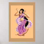 Bollywooddanser Poster (Voorkant)