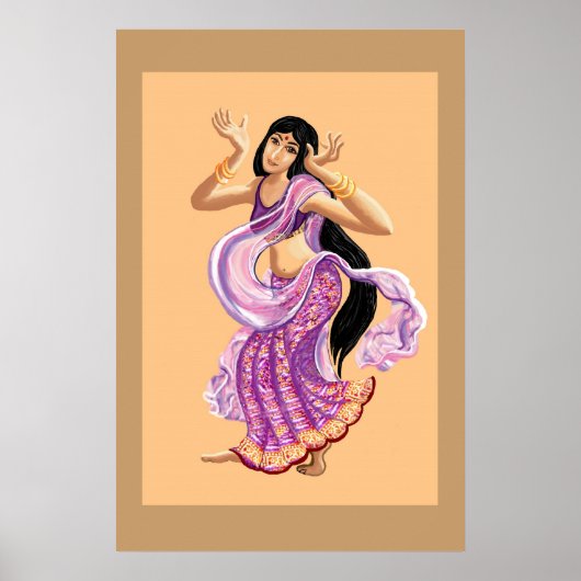 Bollywooddanser Poster (Voorkant)